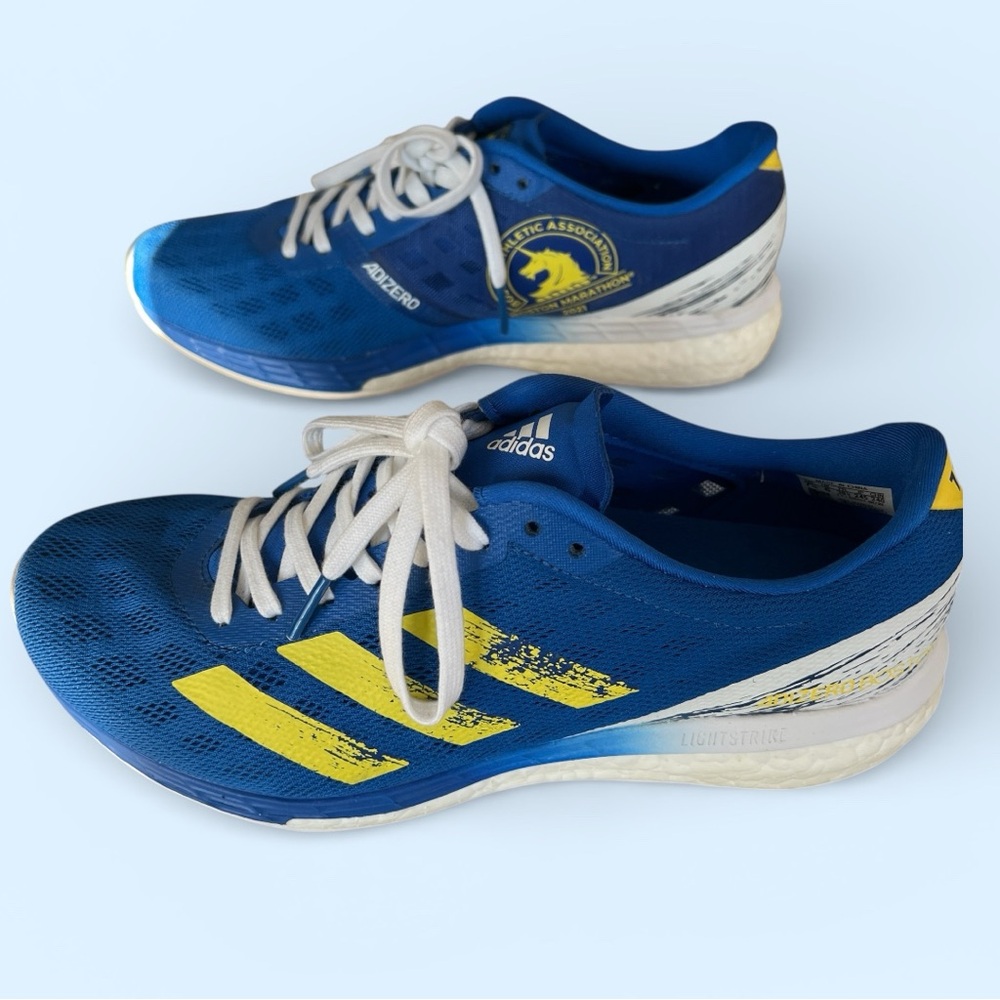 Adidas Adizero Boston 7 2021 Boston Marathon Edition Running Sneakers size 7.5